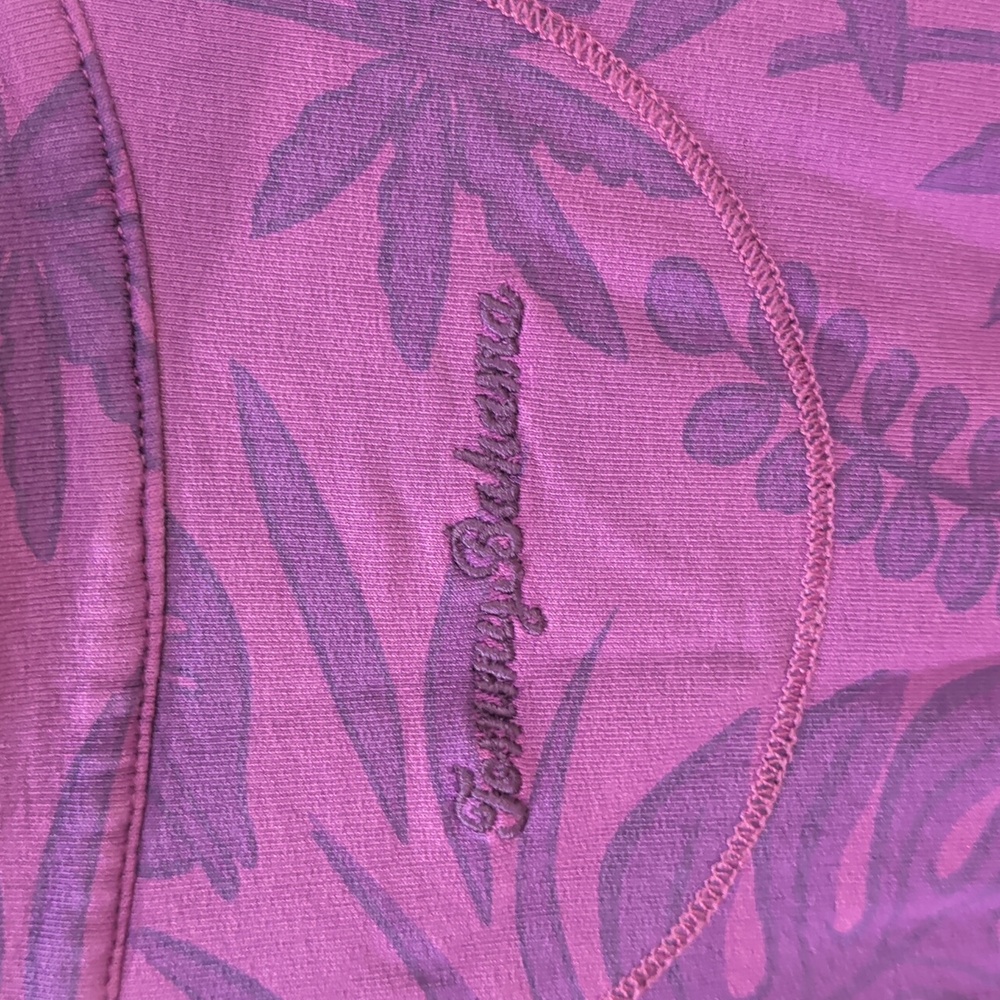 Purple Floral Zip-Up Jacket M - Picture 11 of 15